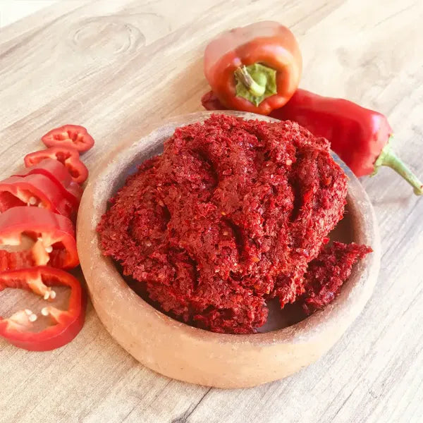 ( Deli Acı )Ev Biber Salça 1 kg - Heybe27